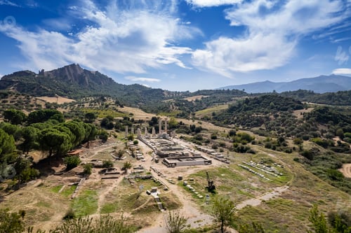 Preview: The Temple of Artemis. Sardes Ancient city. Manisa, Turkey. UNESCO World Heritage Tentative List.