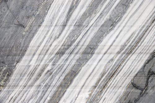 Preview: White marble texture in opencast mine. The surface of the marble rock