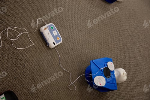 Preview: Human toy character for cardiopulmonary resuscitation medical training