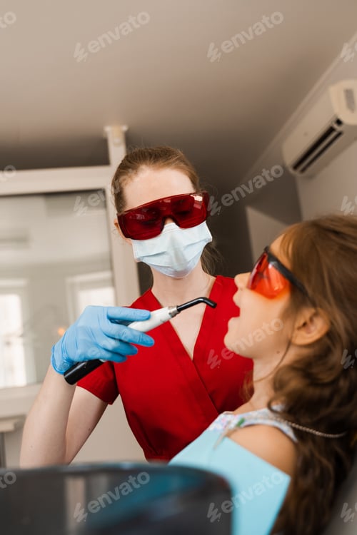 Preview: Child dental caries removal with UV filling technique