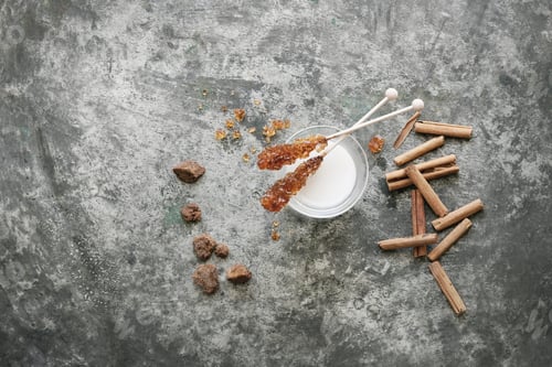 Preview: Warm milk with spicies