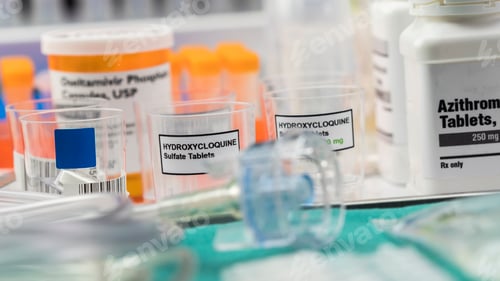 Preview: Medication prepared for people affected by Covid-19