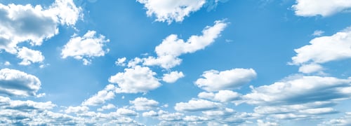 Preview: Beautiful blue sky and white cumulus clouds abstract background. Cloudscape background. Blue sky