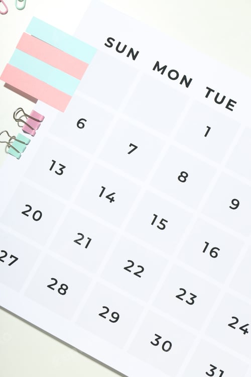Preview: Concept of event planning and work planning, top view