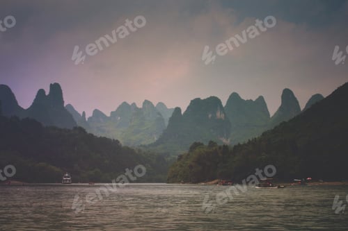 Preview: Atmospheric mood in the mountains. Scenery. Travel. River. Explore.