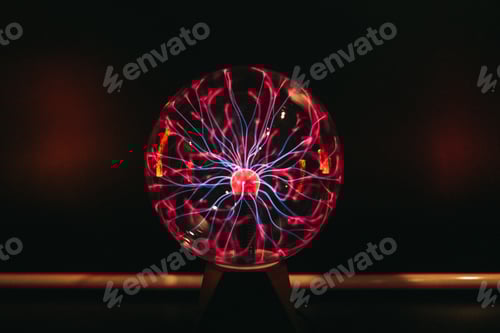 Preview: Plasma ball dark background