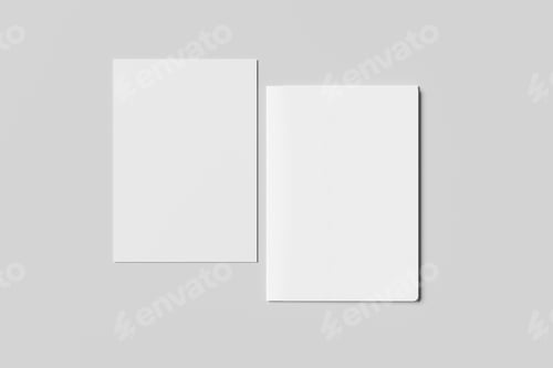 Preview: book, mockup, cover, textbook, realistic