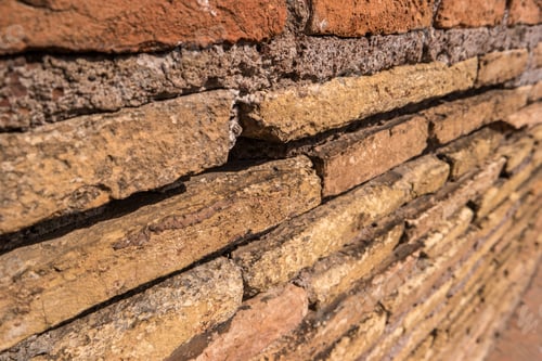Preview: Ancient wall and sunlight.