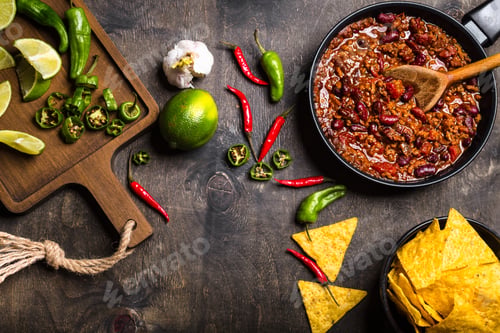 Preview: Chili con carne background