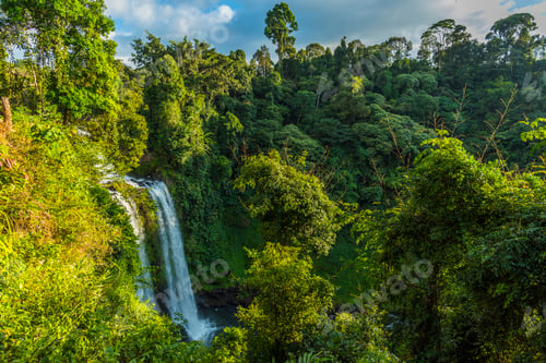 Preview: Beautiful waterfall in Laos