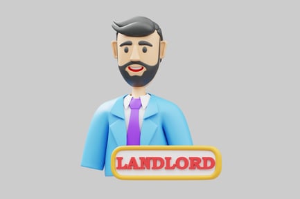 Preview: Cartoon landlord figure