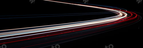 Preview: lights of moving cars at night. long exposure