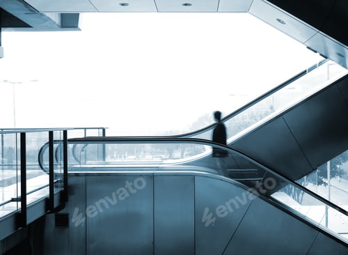 Preview: business man move blur