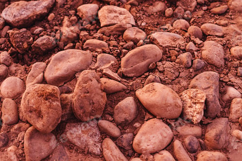 Preview: Stones background in sunset light.