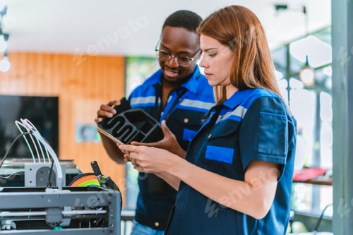 Preview: Engineer Selecting Colors for 3D Printed Products