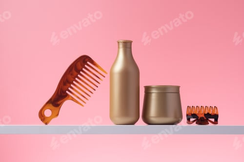 Preview: Hair Care Products Displayed on a Shelf