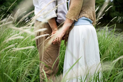 Preview: Elderly Senior Couple Romance Love Concept