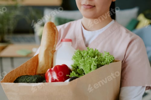 Preview: Nurse Holding Care Package