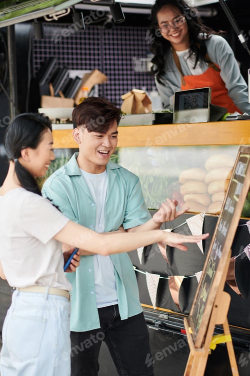 Preview: Couple Discussing What to Order