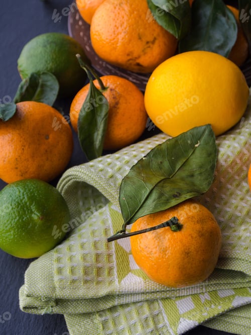 Preview: Tangerines, lemons and limes