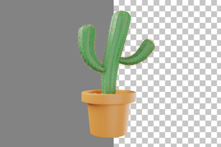 Preview: Cactus 3D Icon