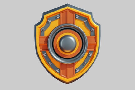 Preview: Contemporary Shield with Built-in Speaker