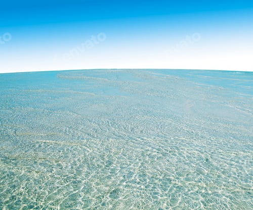 Preview: sea beach blue sky