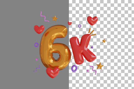 Preview: 6K 3D Icon