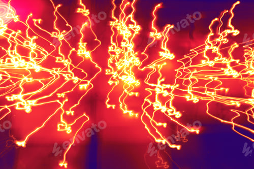 Preview: Defocused Freezelight Colorful Background.