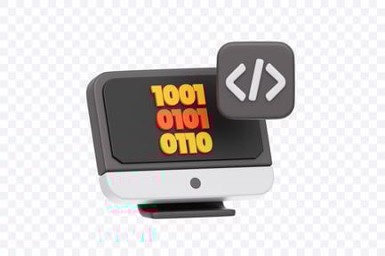 Preview: Binary Code Programming Screen