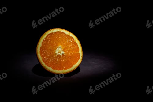 Preview: Fresh Oranges on dark background