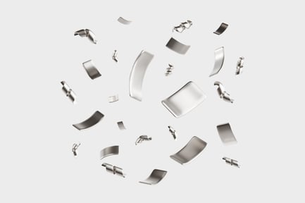 Preview: 3D Metallic Confetti