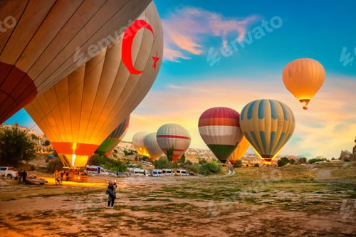 Preview: Hot air balloons at start