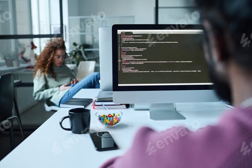 Preview: Developer working with security codes