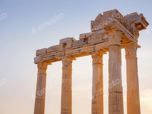 Preview: travel to ancient city of Side, Antalya coast of Turkey