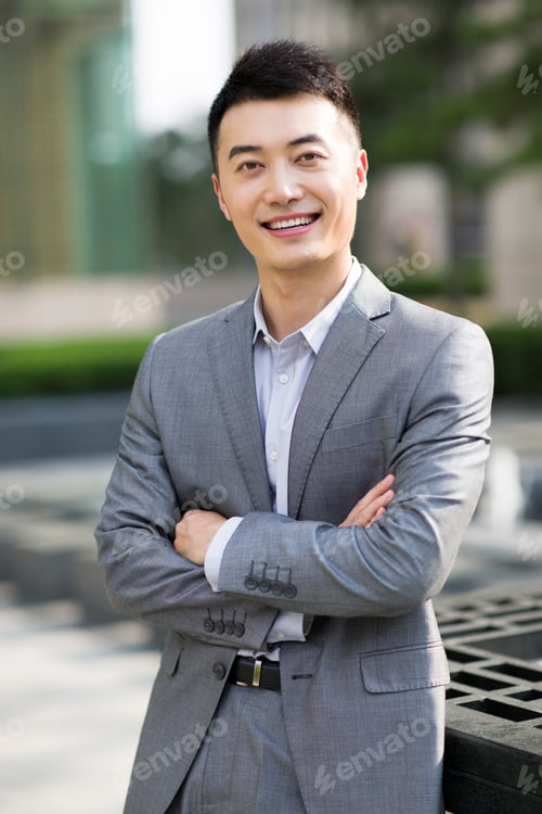 Preview: Portrait of businessman