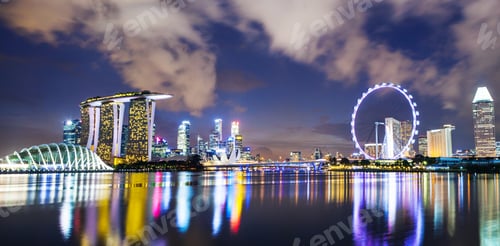 Preview: Singapore skyline