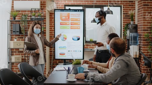 Preview: Business people doing teamwork for project planning