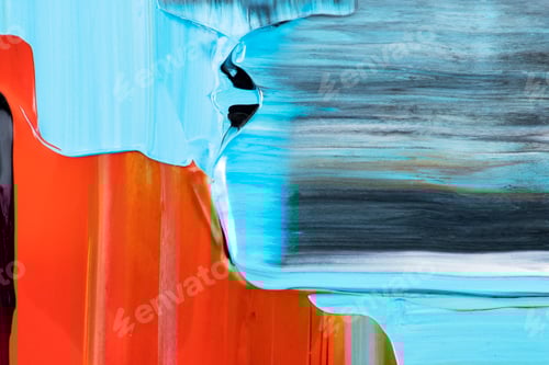Preview: Colorful textured background wallpaper, abstract acrylic painting