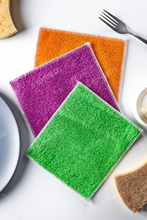 Preview: color kitchen napkins for dishwashing