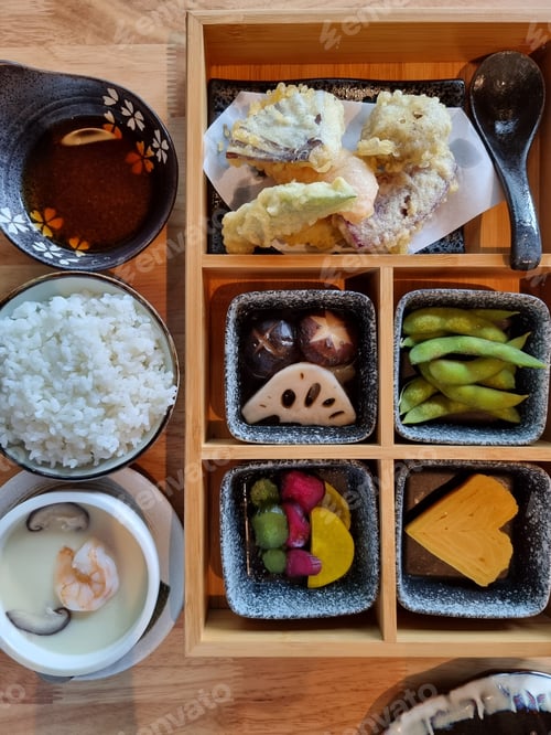 Preview: Bento set meal