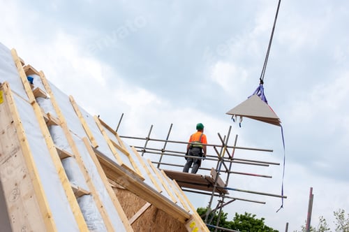 Preview: Worker on construction site