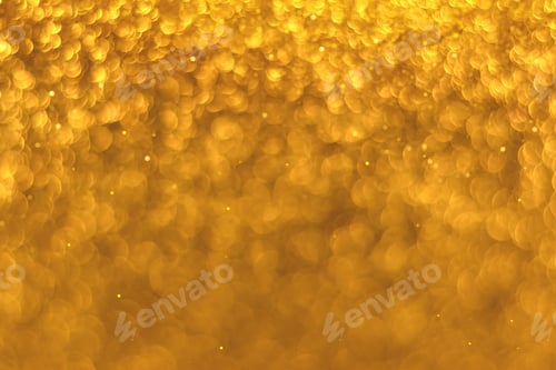 Preview: Gold sparkling glitter bokeh background