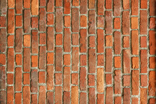Preview: old red brick wall texture background