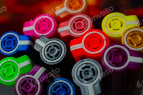 Preview: Colorful markers
