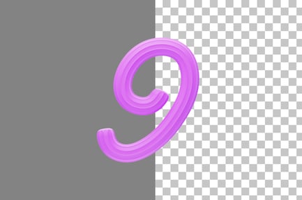 Preview: Creamy 9 3D Icon