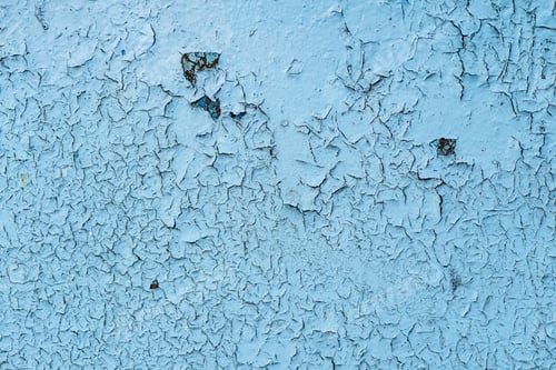 Preview: Distressed overlay texture of rusted peeled metal. Grunge background.