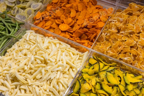 Preview: Delicious dried fruit mix in grocery market