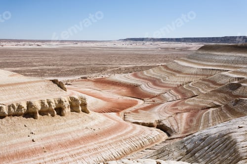 Preview: Colorful desert rock formations