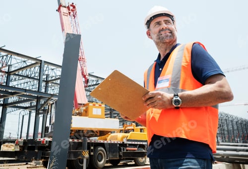 Preview: Architecture Construction Safety First Career Concept
